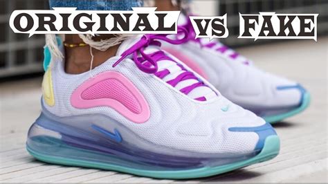 nike 720 fake vs real|Fake vs Real Nike Air Max 720 Sneakers .